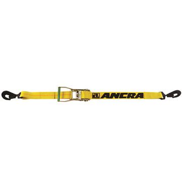 2" Ratchet Strap w Twisted Snap Hooks 30 ft - P/N 45982-19 45982-36 2″ x 30’ Ratchet Strap w/Twisted Snap Hooks & Long Wide Handle