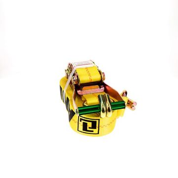 2" x 30' Ratchet Strap w/ J Hooks & Long Wide Handle - 45982-43 2" x 30' Ratchet Strap Long Wide Handle and J Hooks