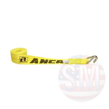 2″ x 25" Ratchet strap w/wire hook 49347-20 2″ x 25' Strap w/Wire Hook