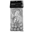 10” White Bungee Canopy Ties