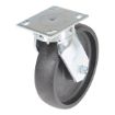 Caster, 8X2 Glass Filled Nylon Heavy Duty, Swivel
