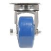 Caster, 3 X 1 1/4 Solid Polyurethane (Spu) Swivel