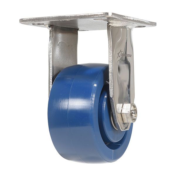 Caster, 4X2 Solid Polyurethane (Spu) Rigid