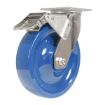 Caster, 8X2 Solid Polyurethane (Spu)Swivel W/Total Brake