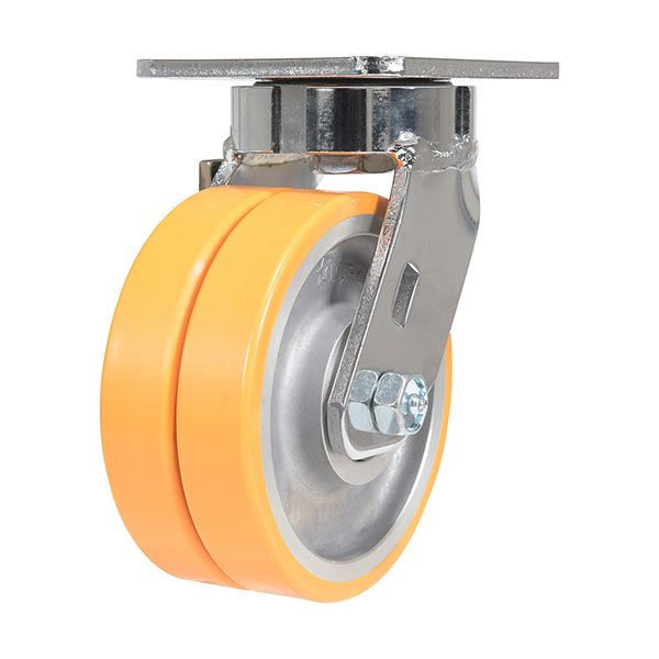 5X2 Polyurethane Sirius Dual Swivel Caster