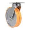 8X2 Polyurethane Sirius Dual Swivel Caster