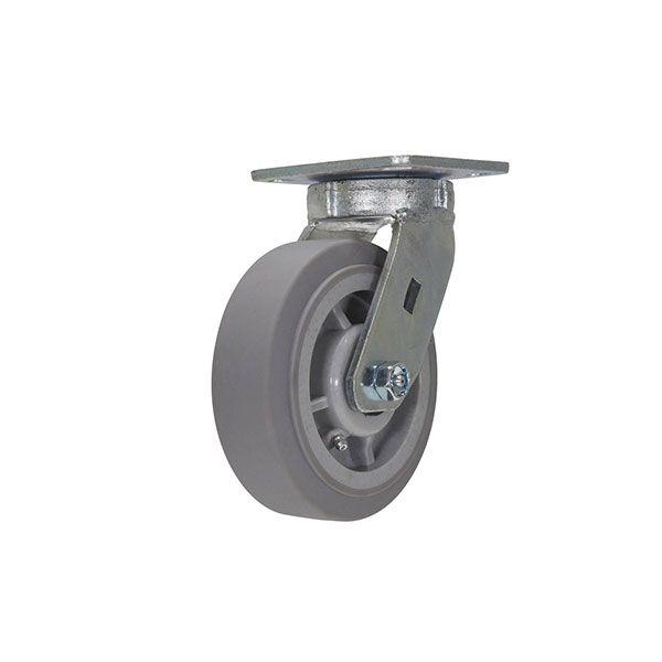 Caster, 6 X 2 Tpr/Polyolefin Hub Swivel