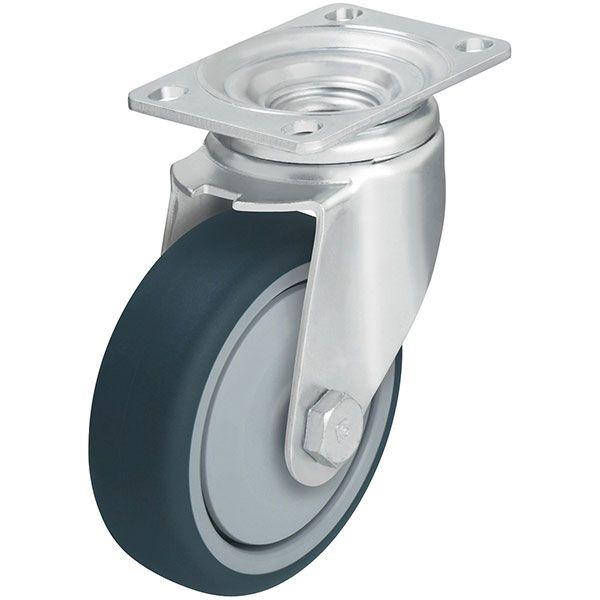 Caster, 4X1-1/4 Poly, Swivel